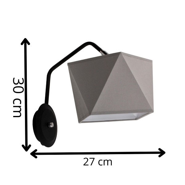 Kinkiet Diament Lampex