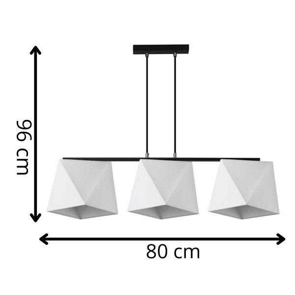 Lampa wisząca Rubin 3A Lampex