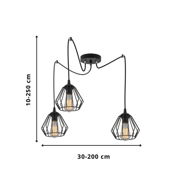 Lampa wisząca Deo Z3 Lampex