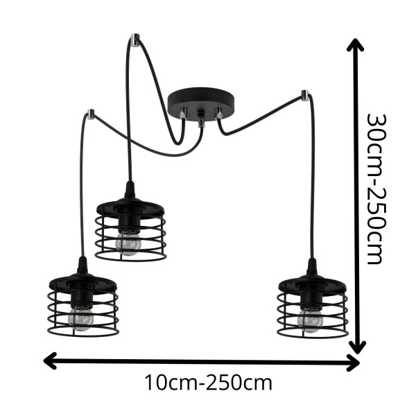 Lampa wisząca Rizo Z3 Lampex