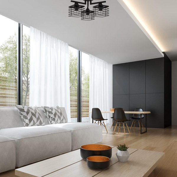 Lampa sufitowa Milbo 3 Lampex