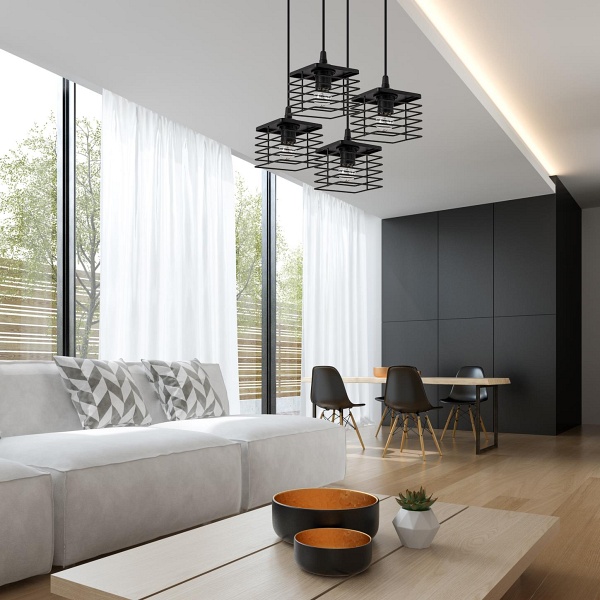 Lampa wisząca Milbo 4 Lampex