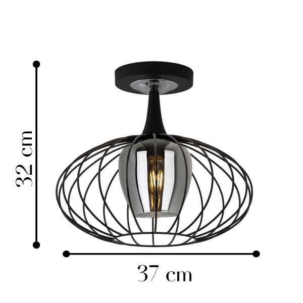Lampa sufitowa Sofia 1P Lampex