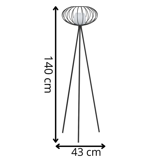 Lampa podłogowa Laura Lampex