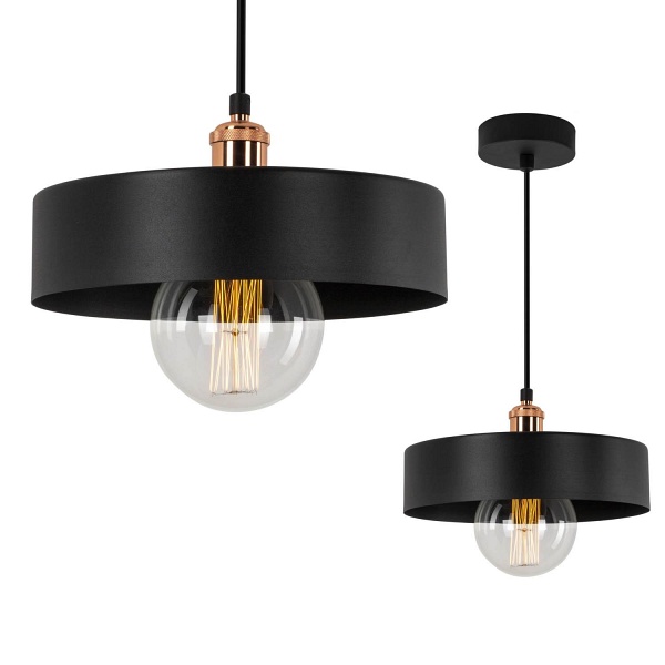 Lampa wisząca Tajo miedź Lampex