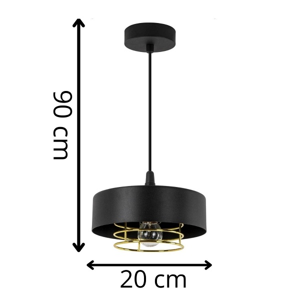 Lampa wisząca Enzo 1A Lampex