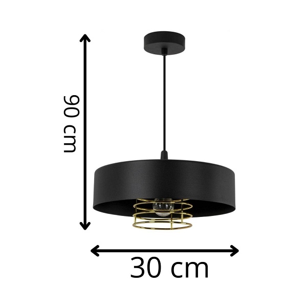 Lampa wisząca Enzo 1B Lampex