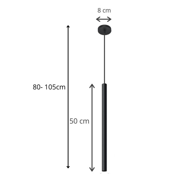 Lampa wisząca Langi 1 Lampex