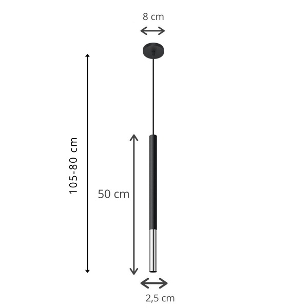 Lampa wisząca Fiori 1 Lampex