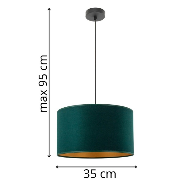 Lampa wisząca Agello 1 Lampex