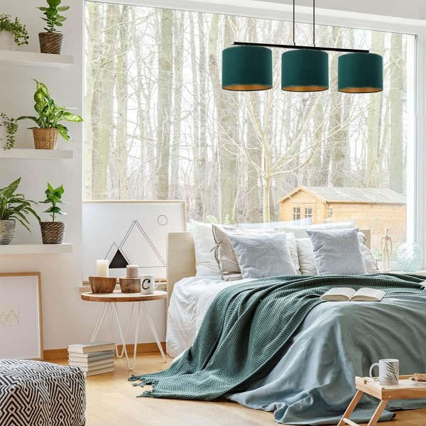 Lampa wisząca Agello 3 Lampex