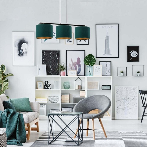 Lampa wisząca Agello 3 Lampex