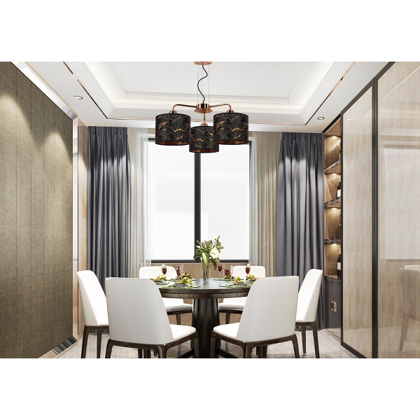 Lampa wisząca Kamino 3 Lampex