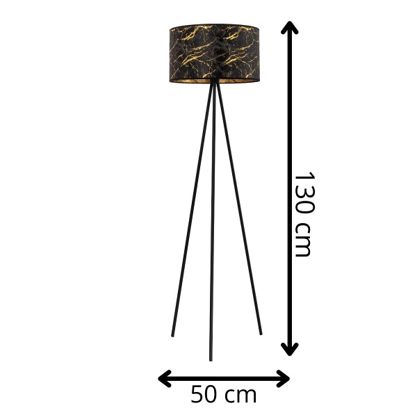 Lampa podłogowa Ombre Lampex