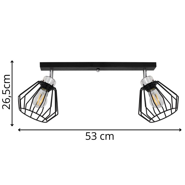 Lampa sufitowa Dirmo 2 Lampex