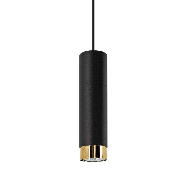 Lampa wisząca Glori 1 czarna Lampex
