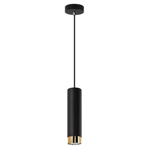 Lampa wisząca Glori 1 czarna Lampex
