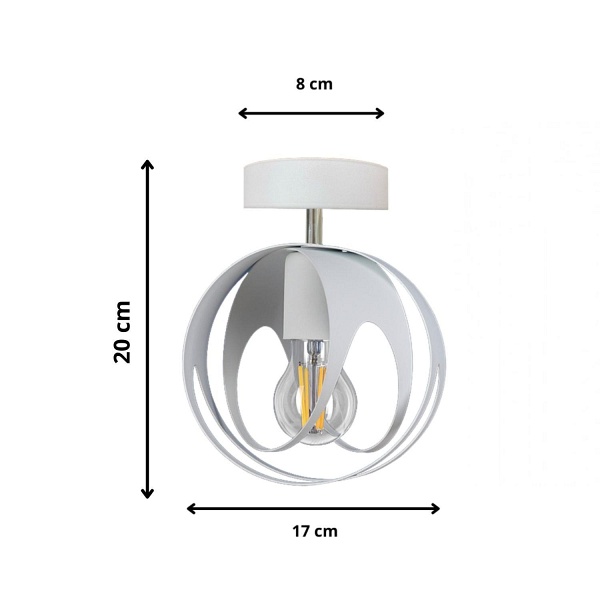 Lampa sufitowa Ringo 1P Lampex