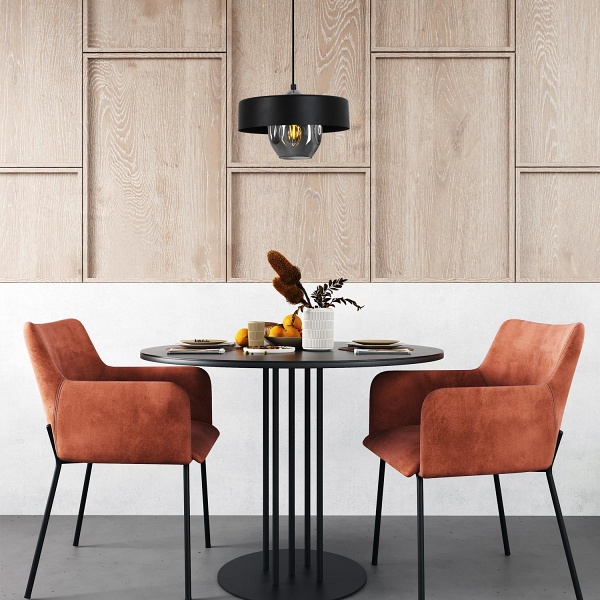 Lampa wisząca Riven 1 Lampex