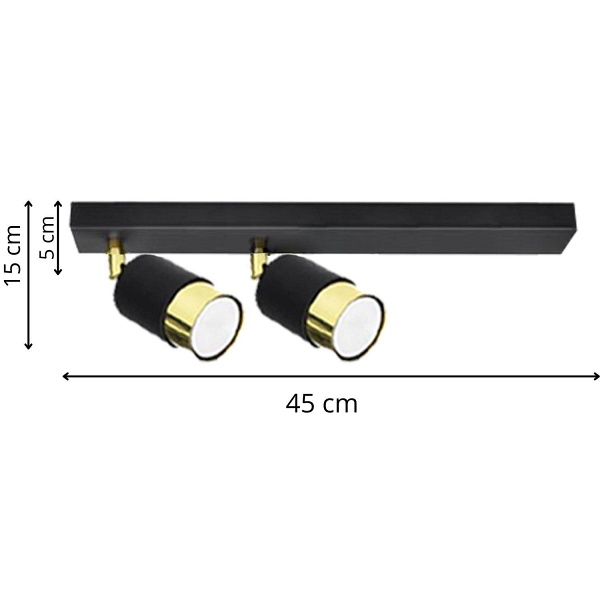 Plafon Massimo 2 Lampex