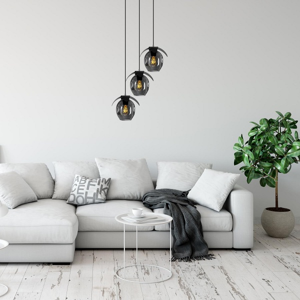 Lampa wisząca Lotos 3P Lampex