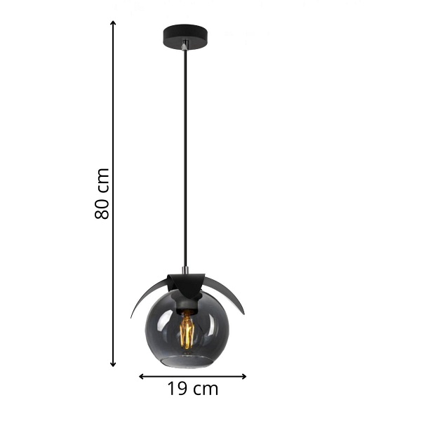 Lampa wisząca Orchidea 1 Lampex