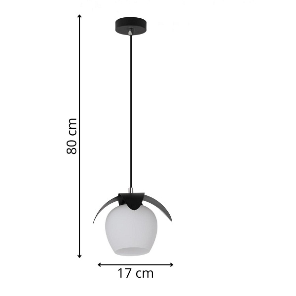 Lampa wisząca Malaga 1 Lampex