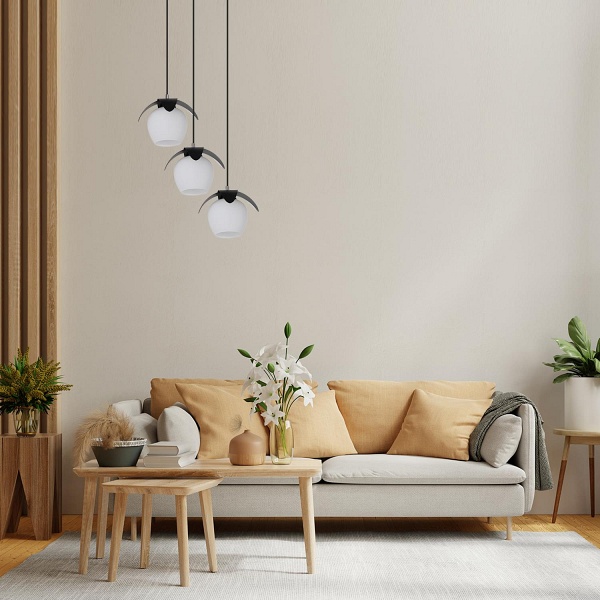 Lampa wisząca Malaga 3P Lampex