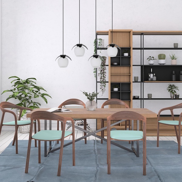 Lampa wisząca Malaga 4L Lampex