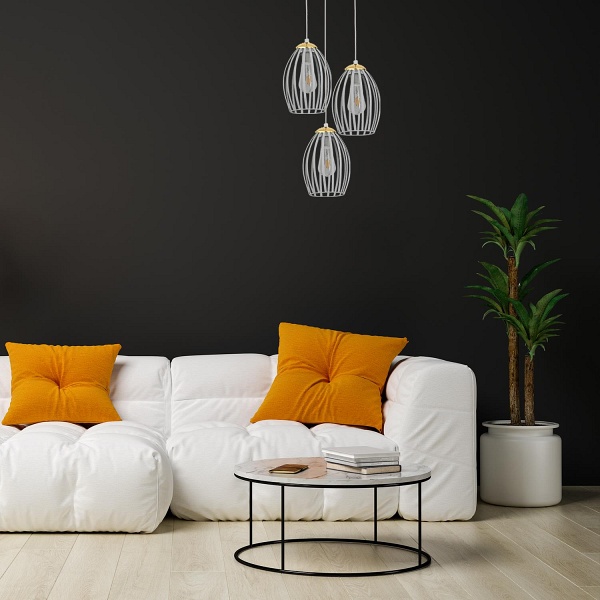 Lampa wisząca Welia 3P Lampex