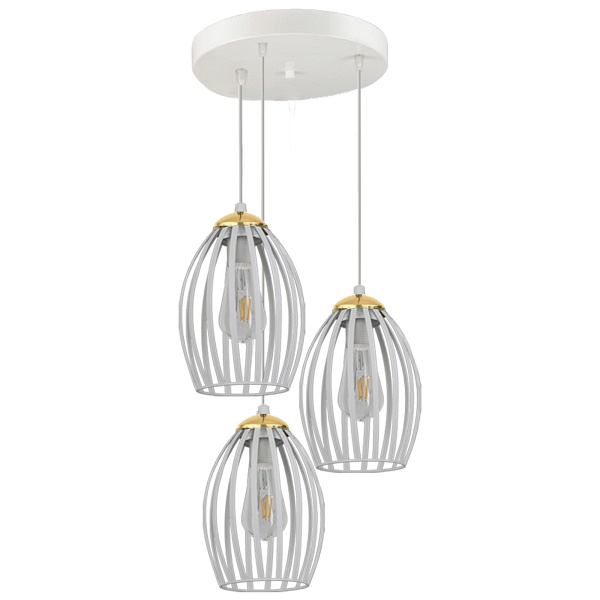 Lampa wisząca Welia 3P Lampex