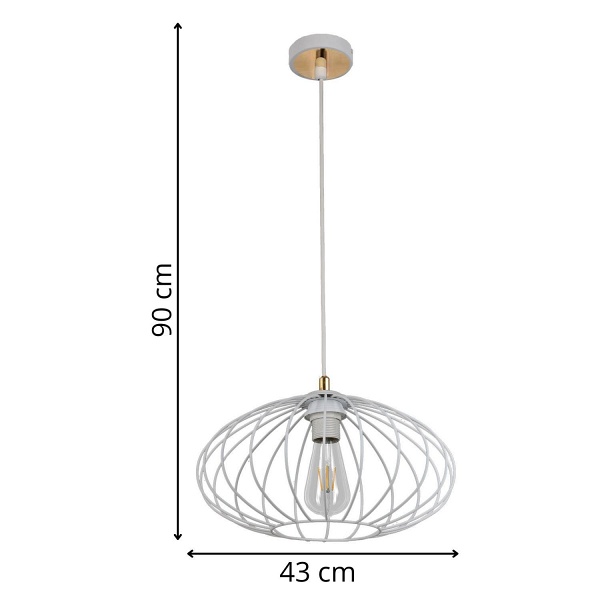 Lampa wisząca Tressa Lampex