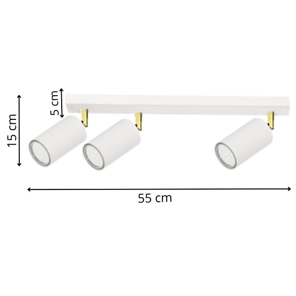 Plafon Larisa 3 Lampex