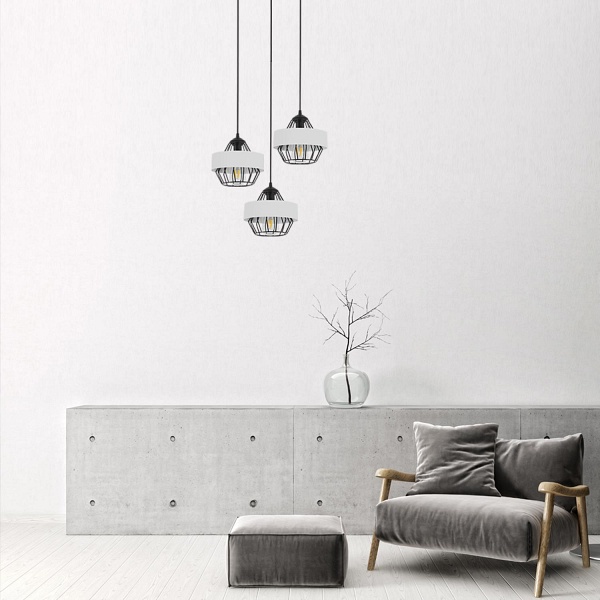 Lampa wisząca Kos 3P Lampex