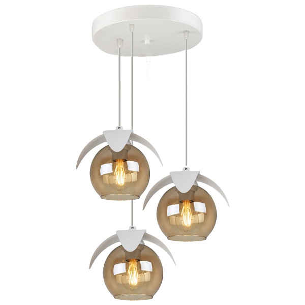 Lampa wisząca Orlando 3P Lampex