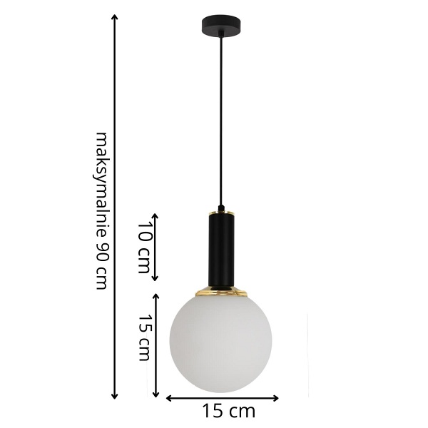 Lampa wisząca Iglesio 1 Lampex