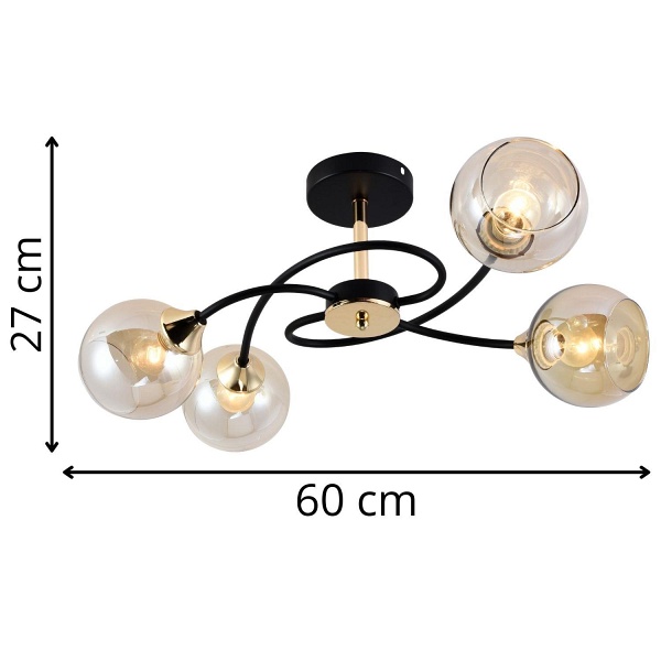 Żyrandol Avanti 4 Lampex