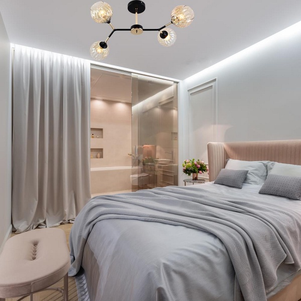 Żyrandol Briana 4 Lampex