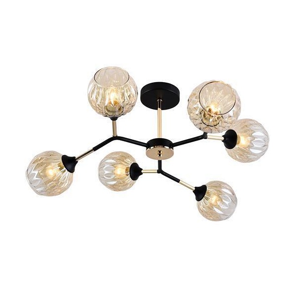 Żyrandol Briana 6 Lampex