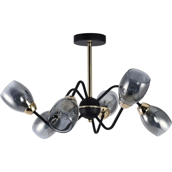 Żyrandol Napolio 6 Lampex