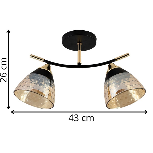 Żyrandol Toskana 2 Lampex