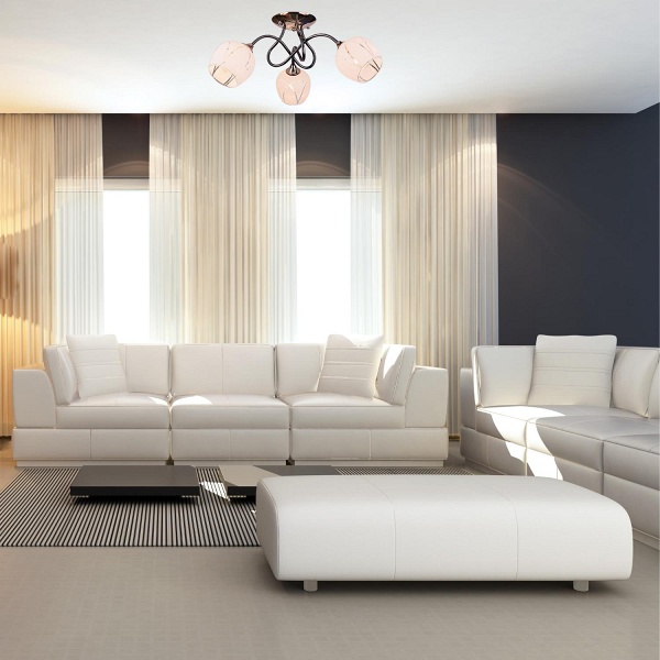 Żyrandol Linda 3 Lampex