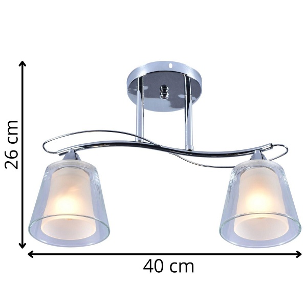 Żyrandol Aden 2 Lampex