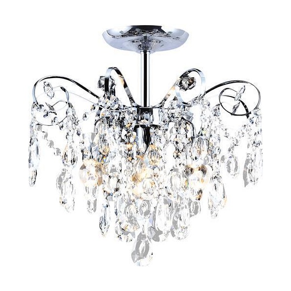 Żyrandol Valencja 4 CHR Lampex