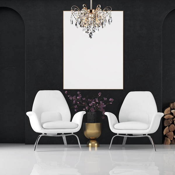 Żyrandol Valencja 4 ZLO Lampex