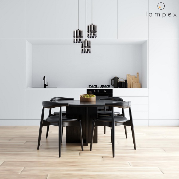 Lampa wisząca Boris 3P Lampex