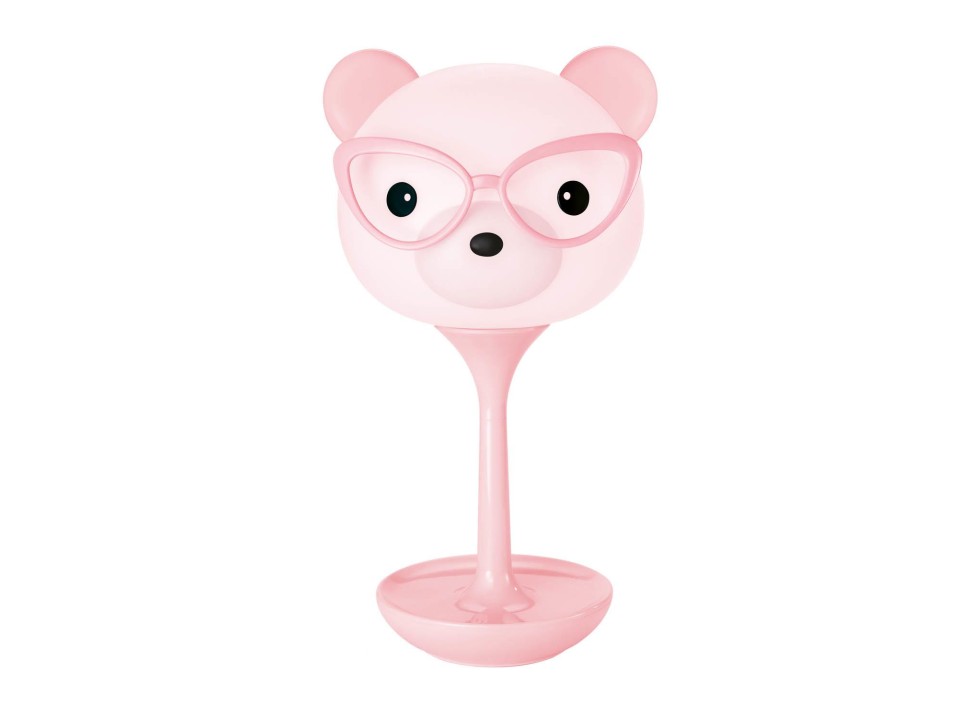 Lampka dekoracyjna Bear różowa Lampex