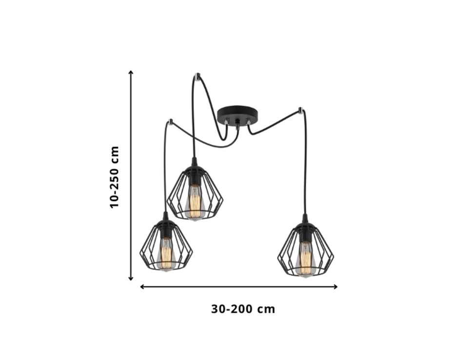 Lampa wisząca Deo Z3 Lampex