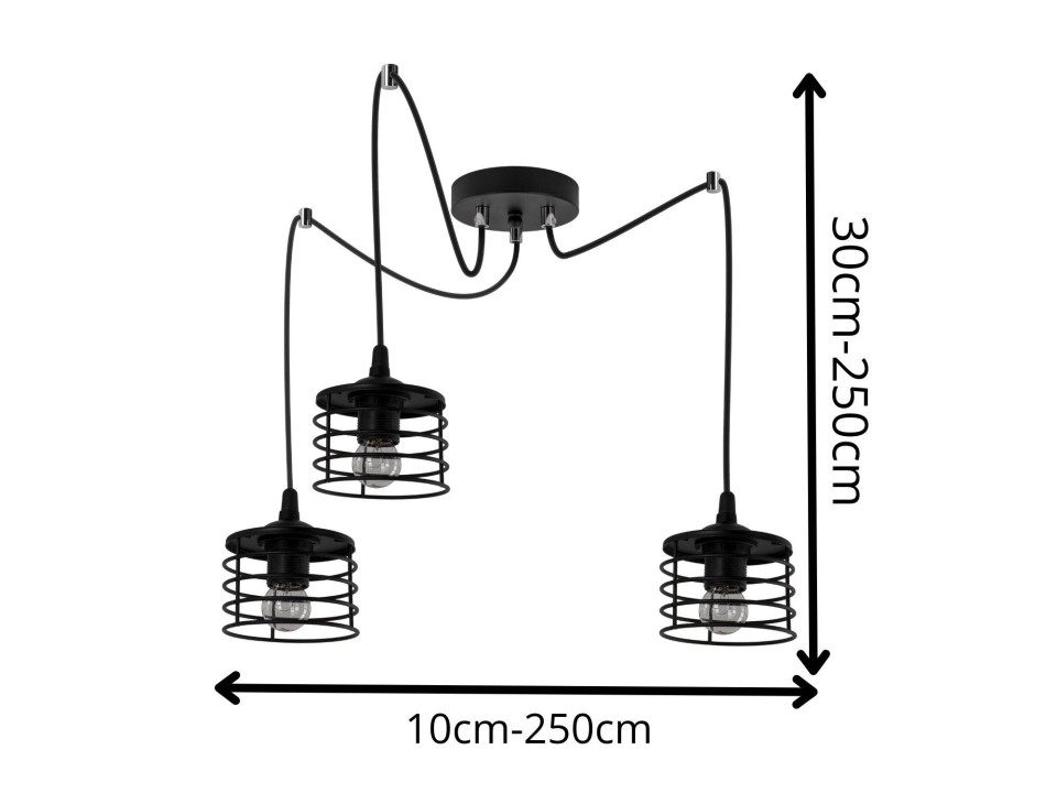 Lampa wisząca Rizo Z3 Lampex