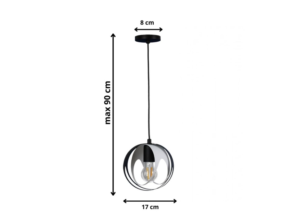 Lampa wisząca Ball 1 Lampex